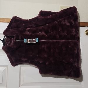 NWT Nicole Miller reversible size 2x vest